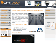 Tablet Screenshot of live-view.co.uk